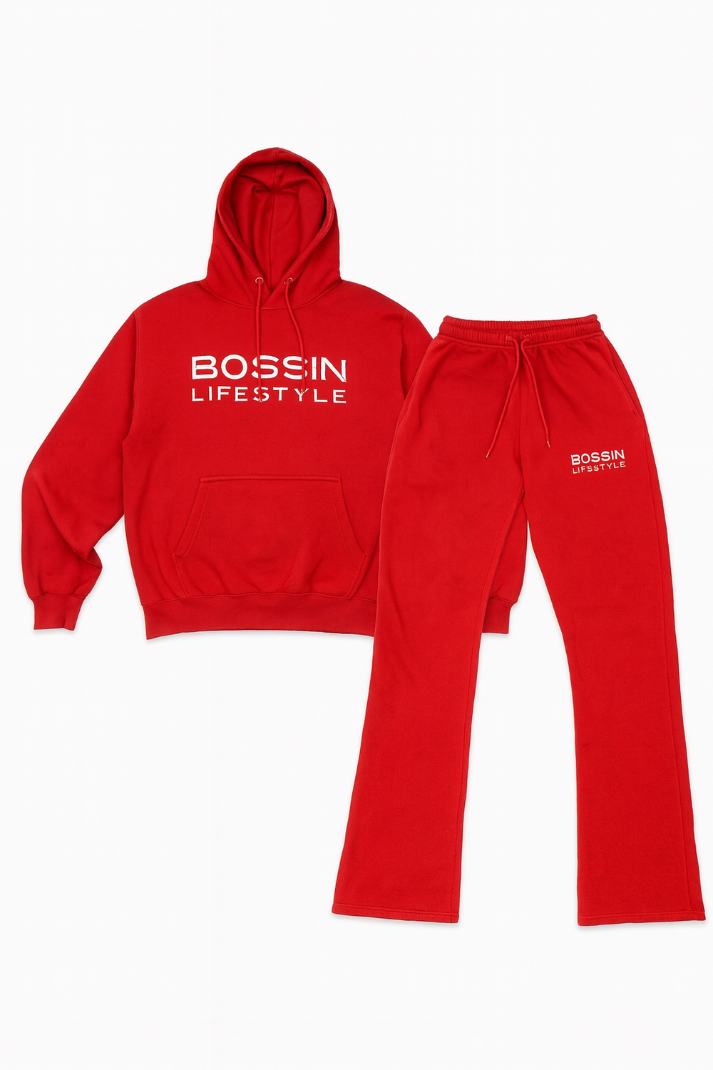 BOSSIN Lifestyle Cherry Bomb Stacked Hoodie & Jogger Set