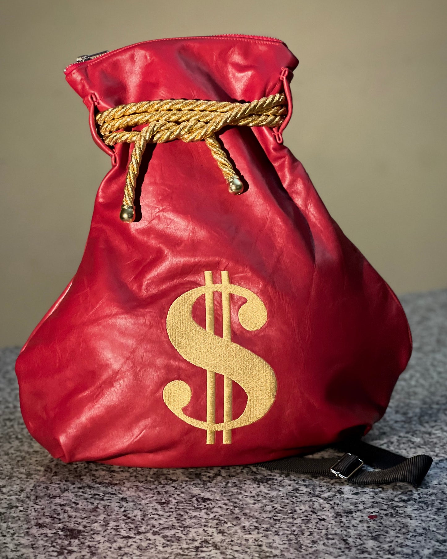 BOSSIN MoneyBag – Red Velvet & Champagne Edition