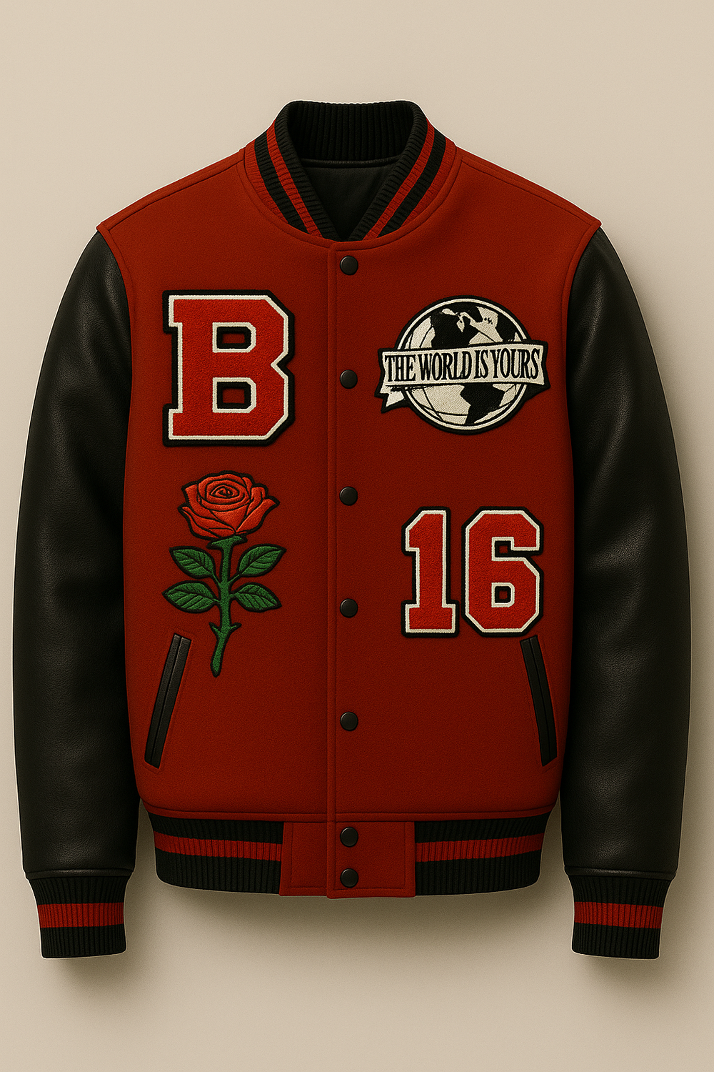 Bossin Lifestyle “Day One” Varsity Jacket