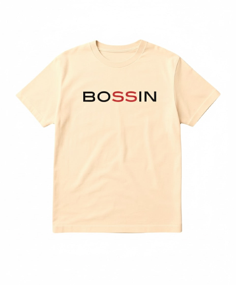 BOSSIN Original Heavy Cream Tee