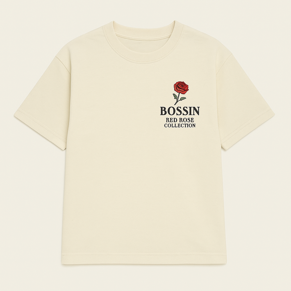 BOSSIN Red Rose Collection Tee