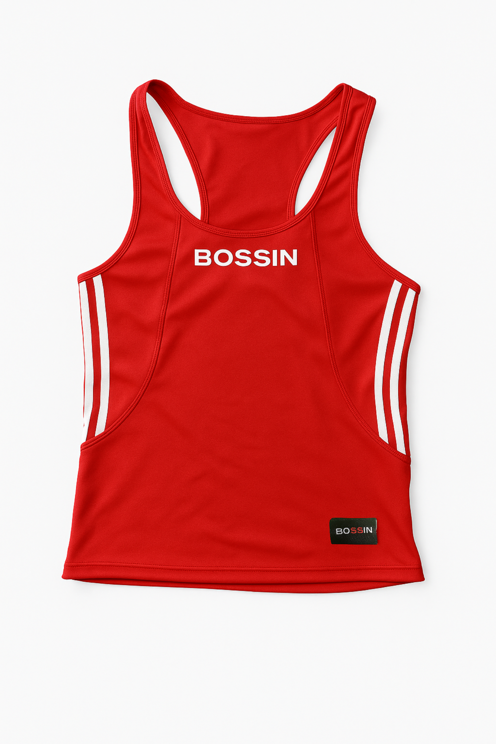 BOSSIN Ladies Twin Stripe  Sports Tank - 2XL